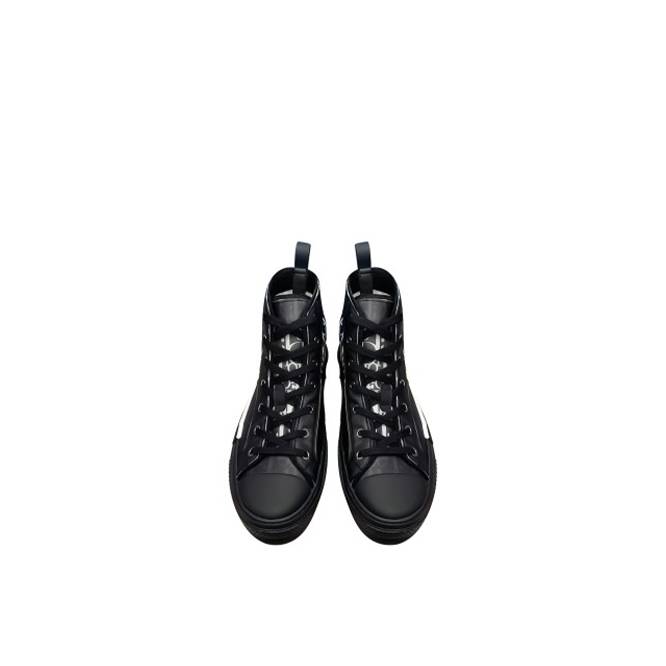 DIOR OLIQUE B23 HIGH TOP SNEAKER-BLACK